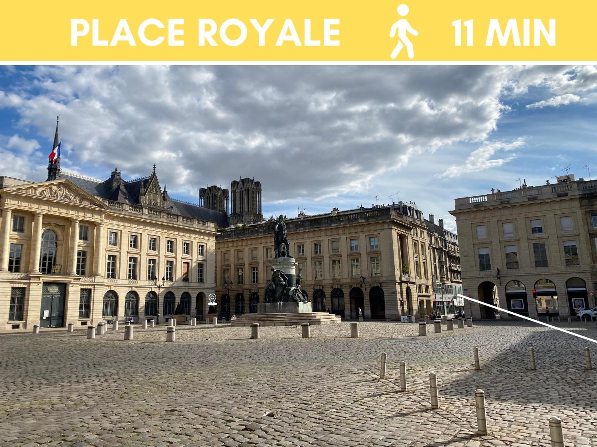 Le Remois - Charmant T2 - Renove - Parking - Cour Privative - Wifi Reims Exterior foto
